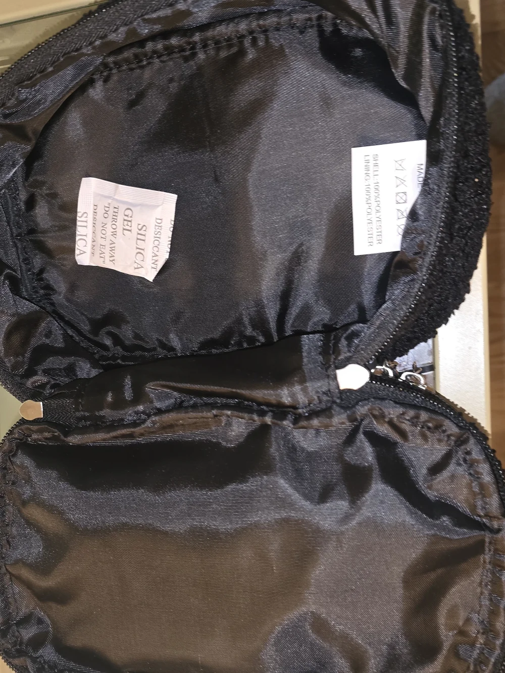 Beauty Creations Black Makeup Bag